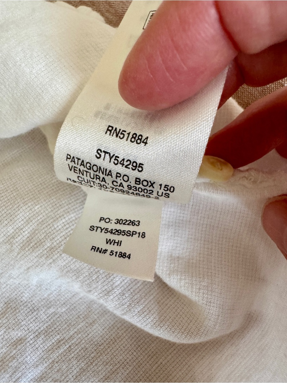 Patagonia White Long-Sleeve A/C Button Front Shirt - Picture 9 of 11